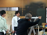 SHELF 製作中の新入社員