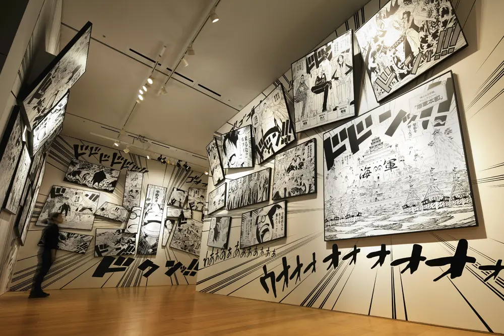 マンガ『ONE PIECE』初の展覧会を企画・デザイン・制作したプロジェクトをご紹介します。