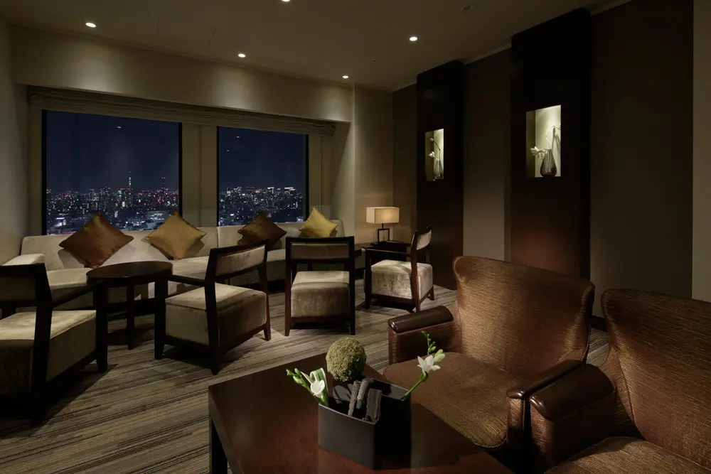 Living corner of "Luxe Lounge", the space to provide comfort with refined quality.