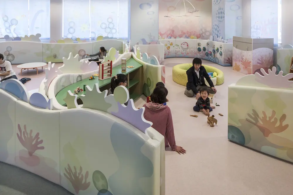 0～2歳までの赤ちゃんが安心して安全に遊べるコーナー