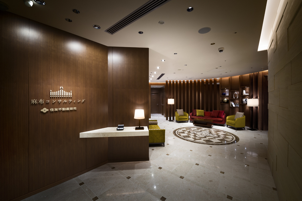 A welcoming entrance that gives a sense of a special space