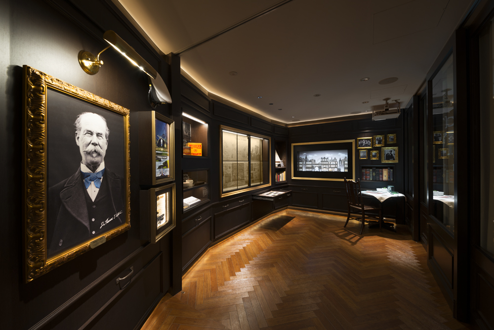 展示空间“TEA EXPERT SALON”，您可以在这里体验Thomas Lipton爵士的故事和世界茶