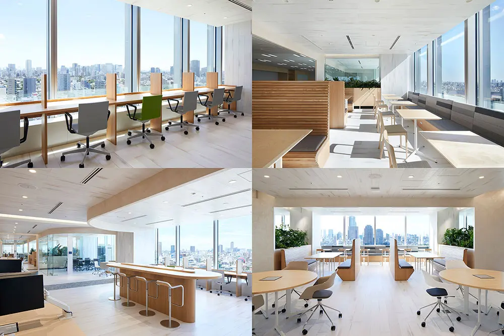 设计超过30种家具。从各种座椅样式中自由选择适合您的位置