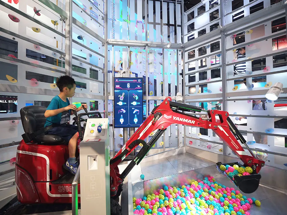 在“烦死了!动力挖掘机挑战赛”可以驾驶真正的挖掘机，挑战珍贵的体验
