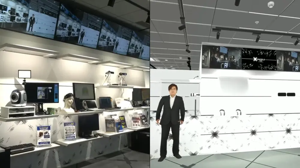 暗い空間に傾倒しがちな従来のeスポーツ施設に対して、白と黒のツートンカラーによって新しいイメージをつくる