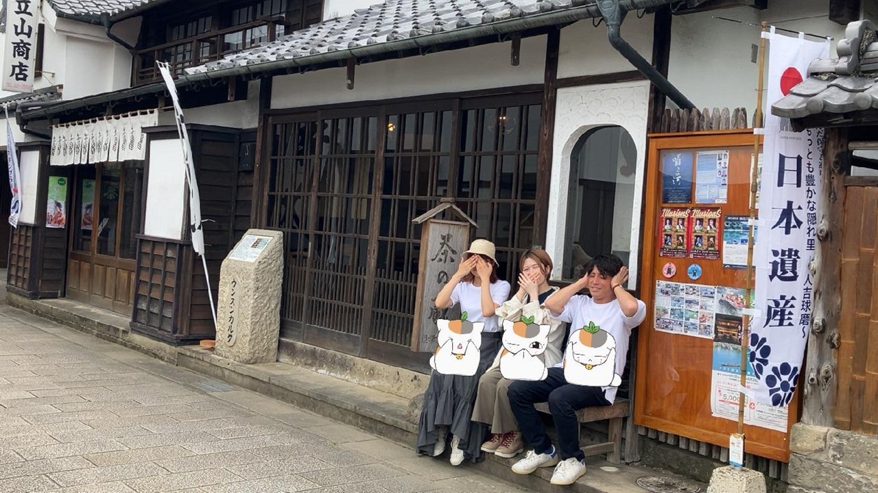 アニメのモデル地を巡り、現地でスタンプを取得すると、さまざまな「妖スタンプ」を手に入れることができる