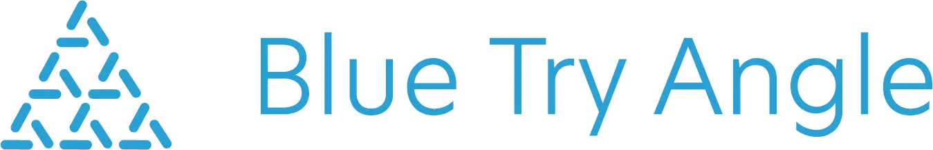 「Blue Try Angle」ロゴ