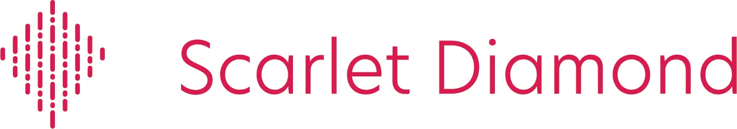 「Scarlet Diamond」ロゴ