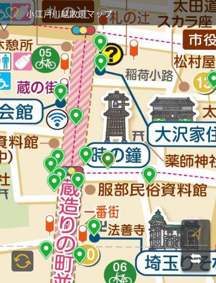 観光スポットを巡りながら歴史を知る 音声ガイドシステムを川越市と協働により構築しました 1月25日から実証実験を開始 19年 お知らせ 株式会社丹青社