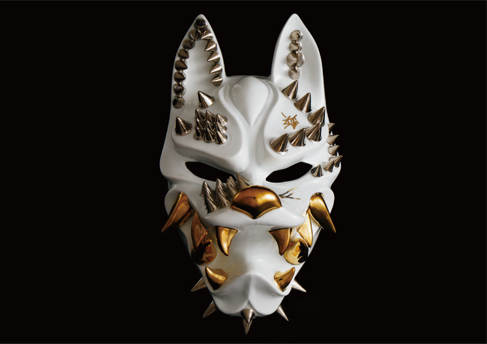 『SPIKY FOX Mask』 古賀崇洋<陶芸家>