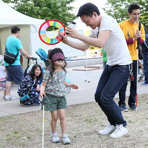昨年開催した「ユニバーサルキャンプTOKYO2018」の様子
