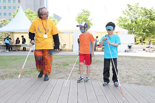 昨年開催した「ユニバーサルキャンプTOKYO2018」の様子