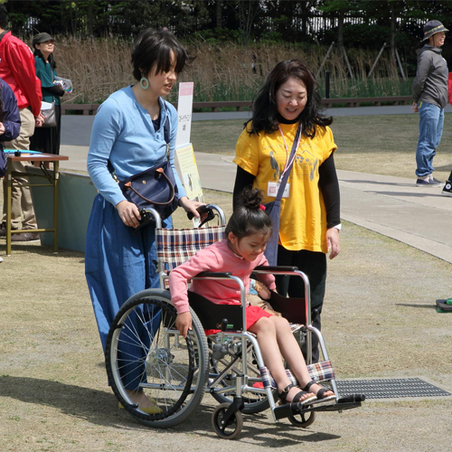 昨年開催した「ユニバーサルキャンプTOKYO2019」の様子