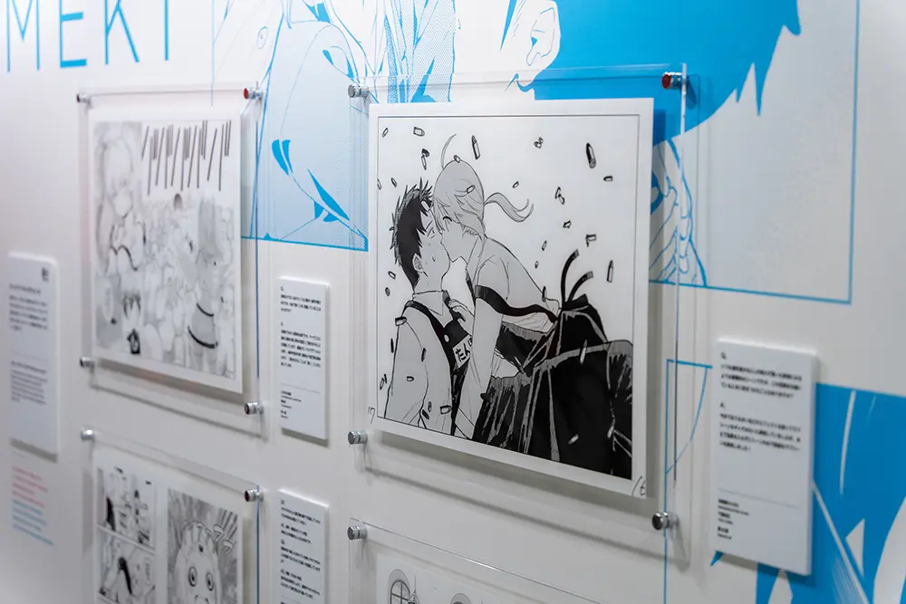 Almost all of the reproduced original drawings include Q&A sections and comments from the original author/artist. Information that can only be found here, such as the thoughts behind the scenes and their everyday reflections, has become a hot topic on social media.