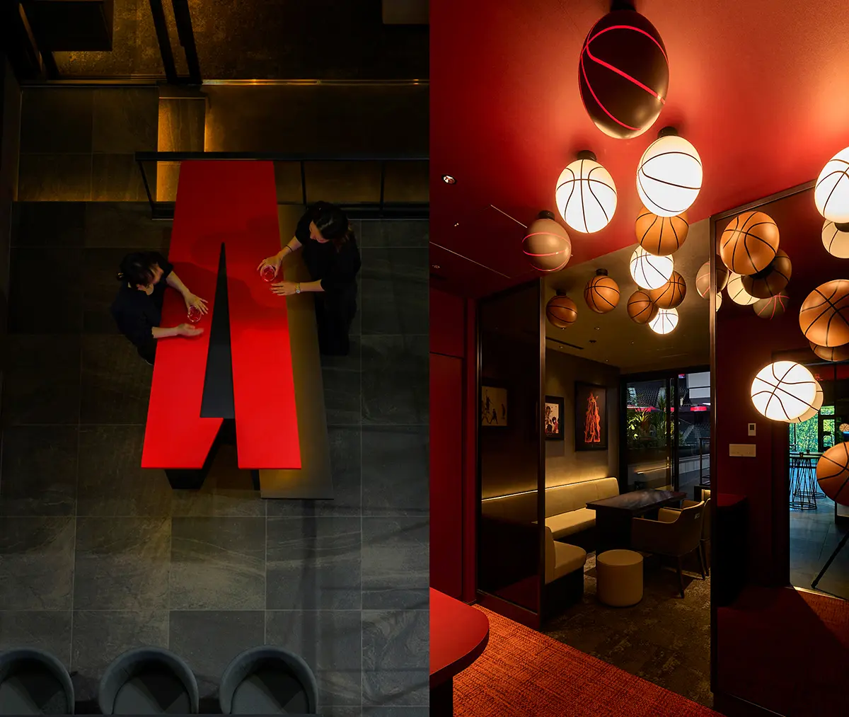 A special space where you can fully immerse yourself in the world of Alvark Tokyo and enjoy watching the game at Tokyo's leading arena.