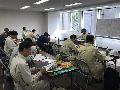 青和会安全巡逻现场说明