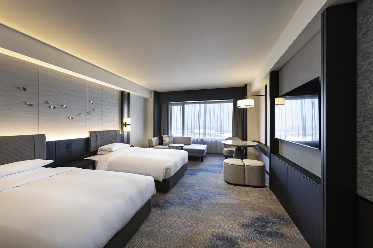 最多可供3人使用的40m2豪华双人间俱乐部