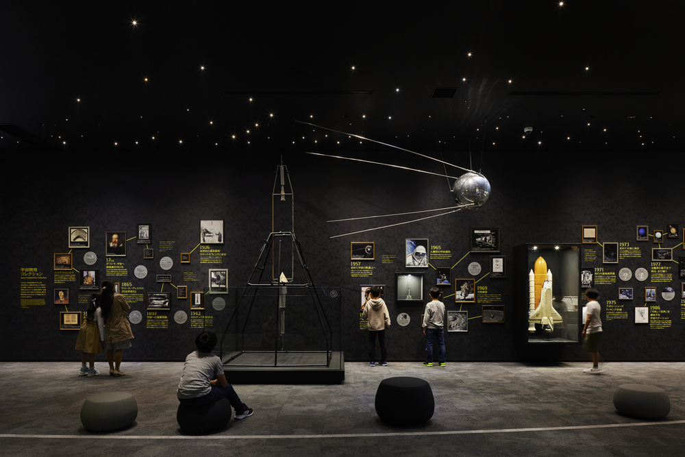 宇宙開発コレクション（3F）：宇宙が好きな人のコレクションをのぞき見するような宇宙開発史展示