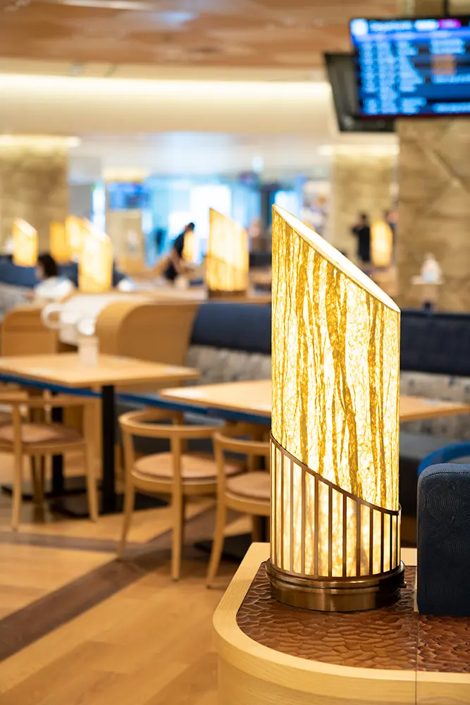Lighting based on the concept of a scene from the Kansai region: "Rivers, riverside terraces and lanterns"