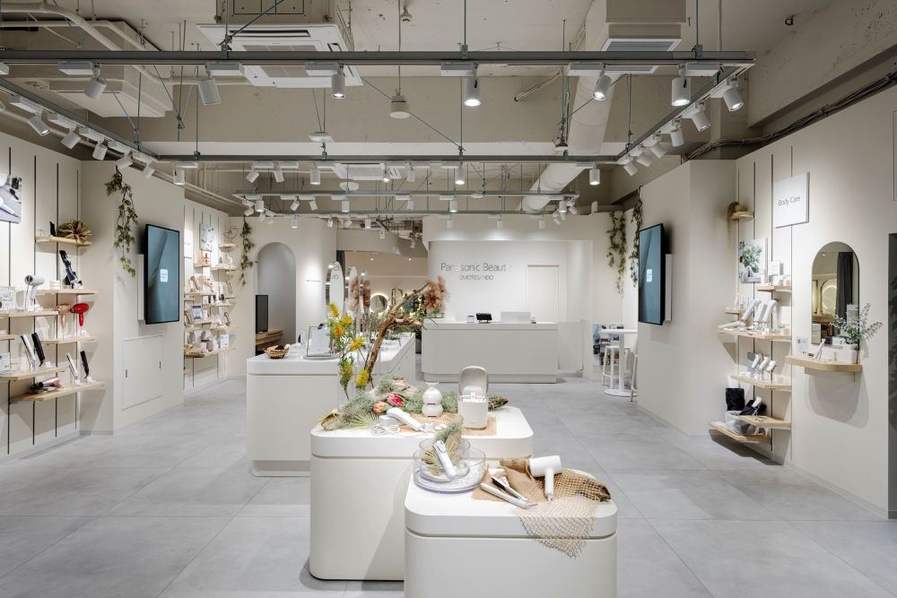 MB1F「Atelier」：気軽に美容家電を体験できるトライアル&セルフエステエリア