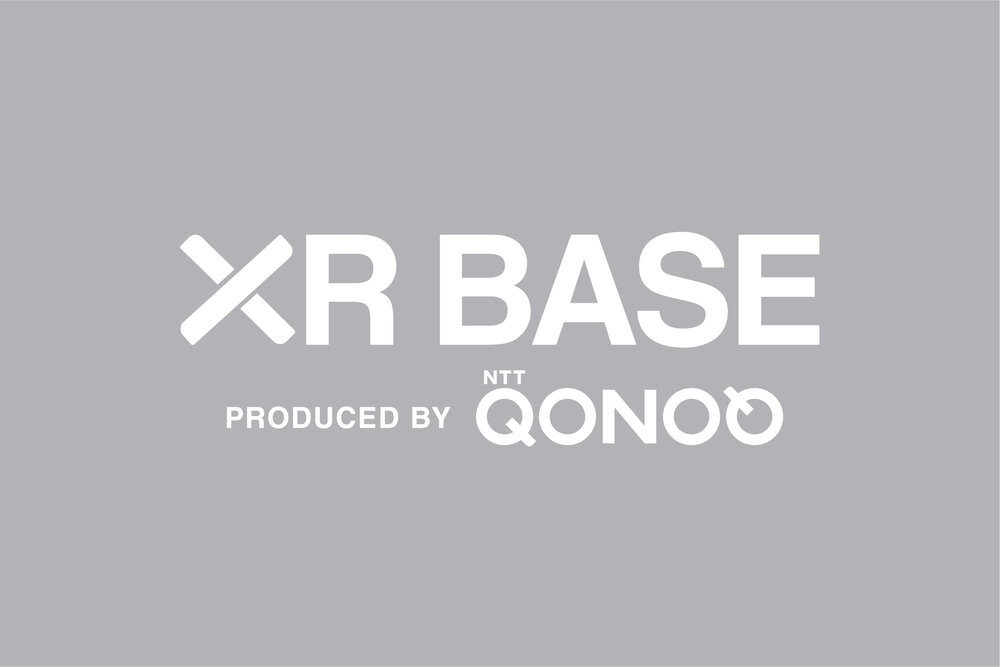 “XR BASE”标识设计。 “X”代表各种解决方案相交的形象，并具有NTT ConoQ标志的元素。